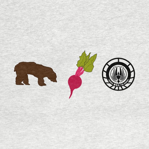 Bears, Beets, Battlestar Galactica by dani96pepi